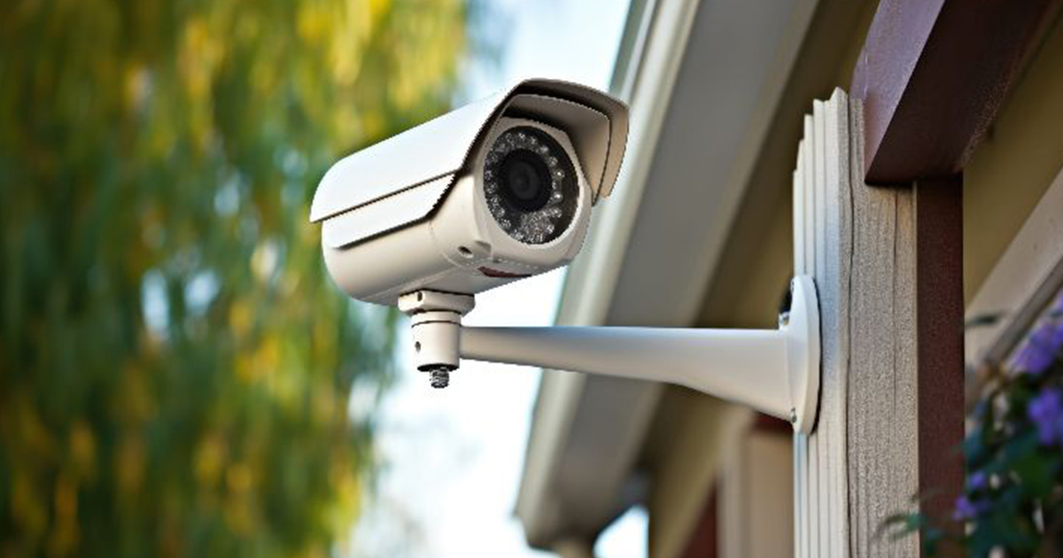 家庭用防犯カメラを設置する際のポイントや主な設置場所は？注意点や方法も解説