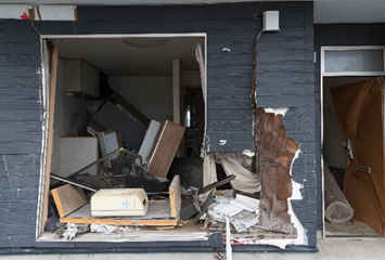 壊れた家のイメージ