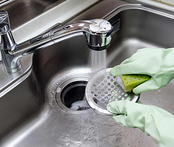 排水口の掃除