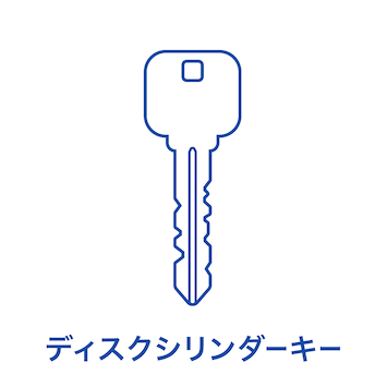 ディスクシリンダーキー