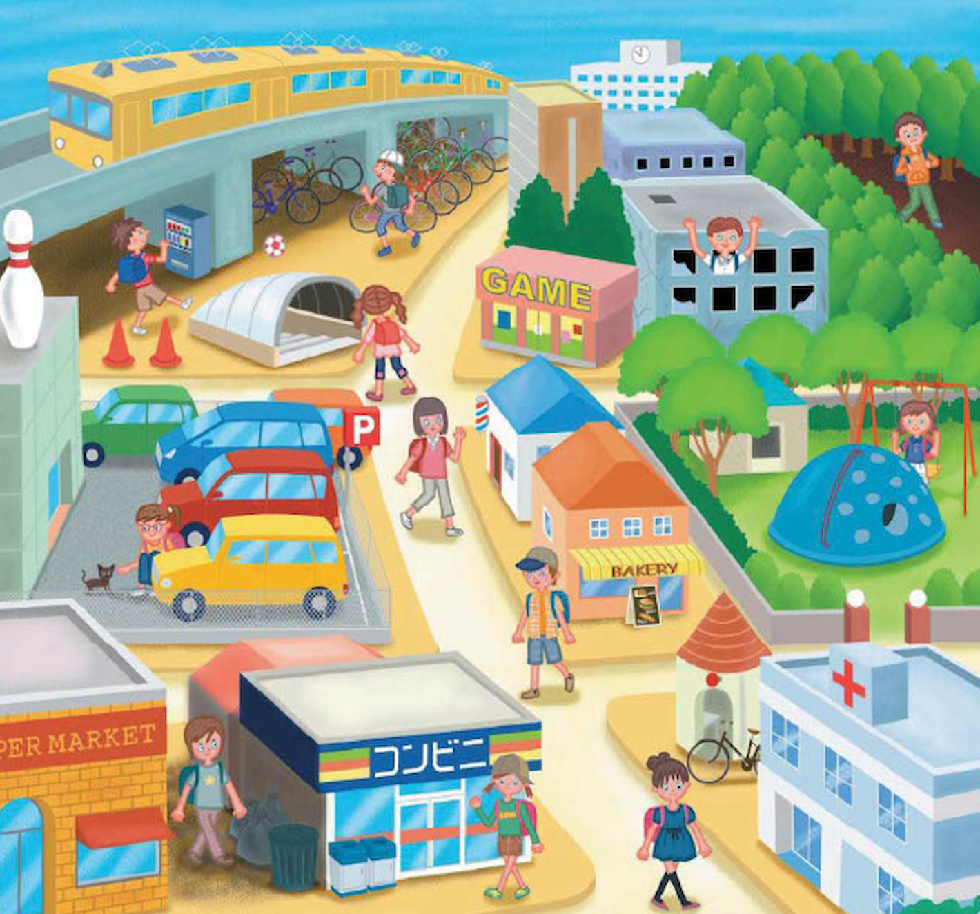 入りやすい場所、見えにくい場所