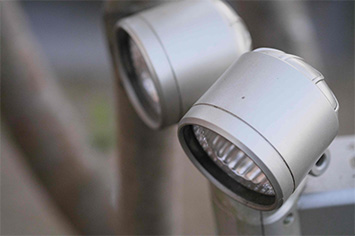 センサーライトの設置